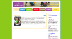 Desktop Screenshot of hartekamp.be